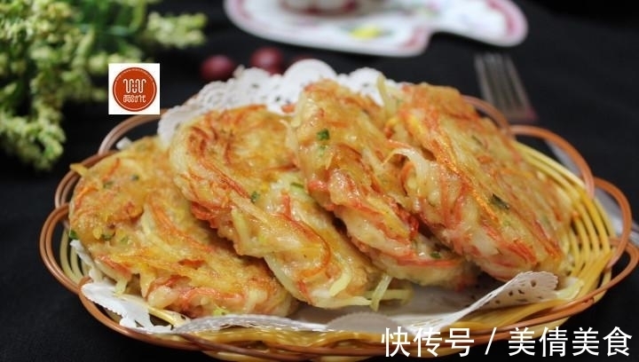 土豆|这样做的早餐饼,天天吃都不腻,做法真的好简单,早上多睡20分钟