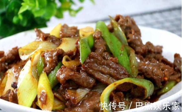 莴笋|美食推荐青椒通菜梗，葱爆牛肉，宫爆藕丁，莴笋炒肉片的做法