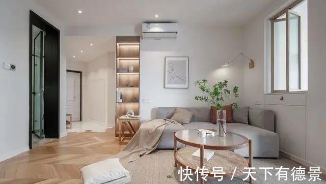 拐角处|65㎡的奇葩小户型，刚进门就惊艳了，温馨通透又有格调
