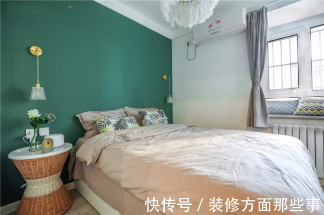 有情调感|60平北欧风装修设计,玄关走廊和餐厨之间还有吧台和小黑板