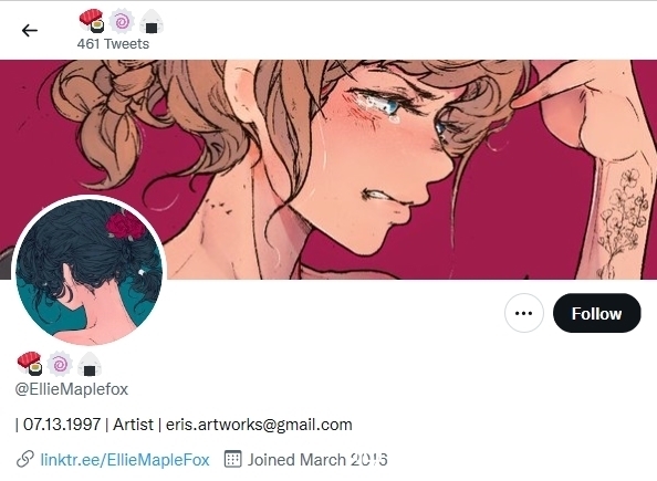 甜酷&插画师EllieMaplefox作品欣赏丨一大波甜酷头像壁纸来袭!