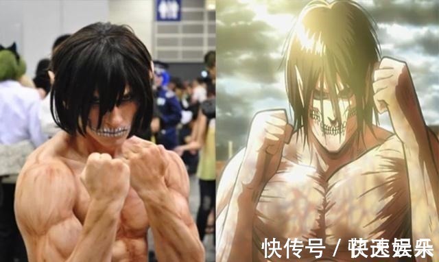 美队|《进击的巨人》神级COSPLAY,埃尔文团长神似美队,兵长岂止1米6