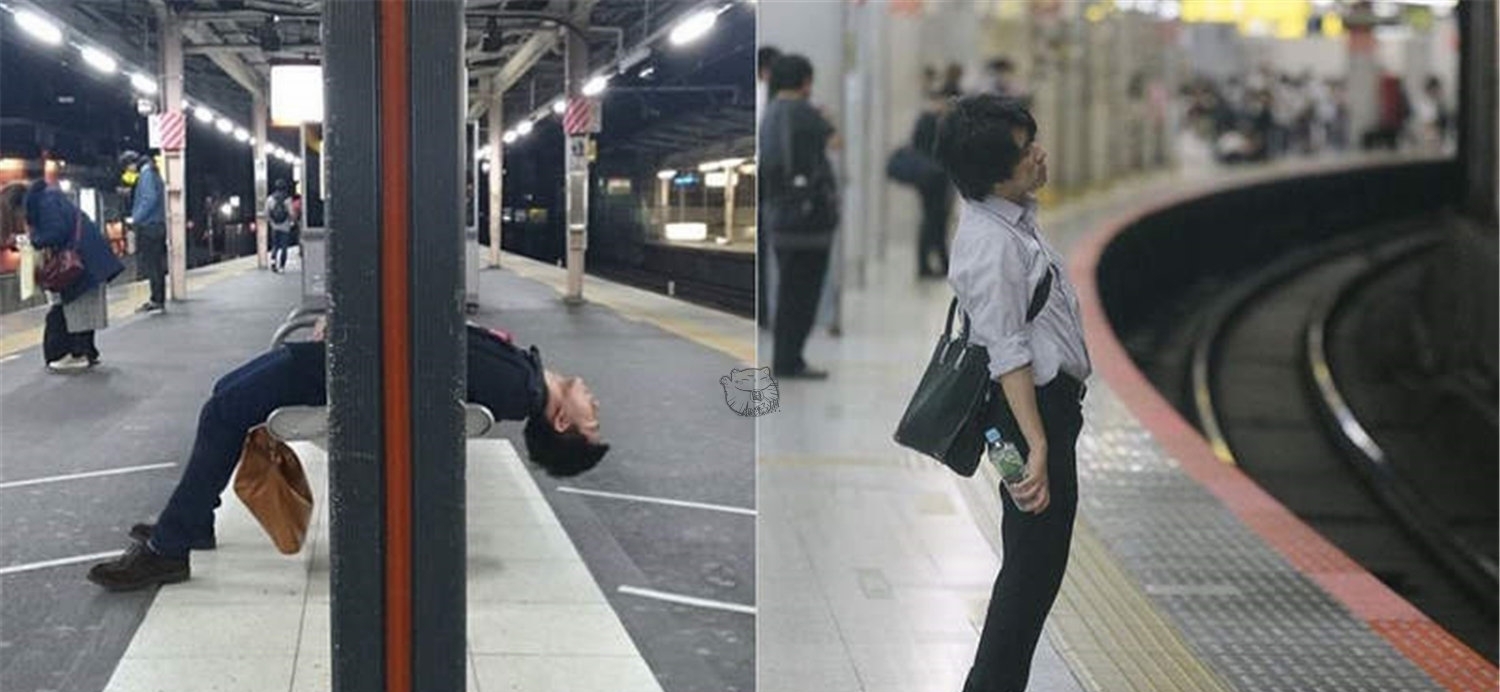 |既心酸又搞笑，网友分享的东京街头宿醉照片一览