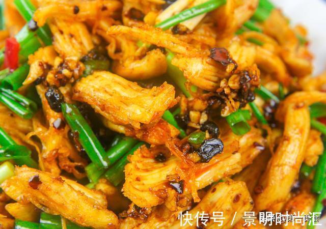 鸡胸肉|肉丝分明才入味,3步做出豉香手撕鸡,这盘鸡好吃还吃不胖