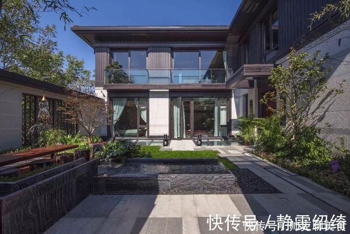花园庭院|15个新中式“花园庭院”，如果我有院子，一定要设计成中式的