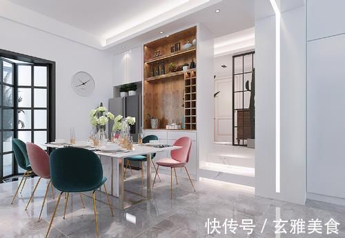 小户型|100平现代风极简家,浅色系混搭设计,让整个内景充满浪漫气息