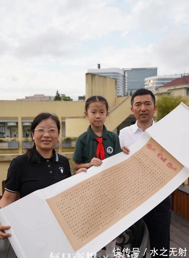 好字#这竟是小学生写的字?杭州10岁小姑娘凭一手好字屡获大奖,完美诠释“字如其人”