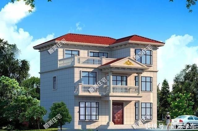 客厅|面宽相同的两栋三层别墅，配上完工后的效果，没有人看完不夸！