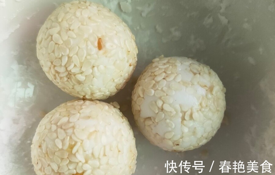 关键点|做麻圆,掌握3个关键点,个个空心,不开裂不塌陷,软糯香甜