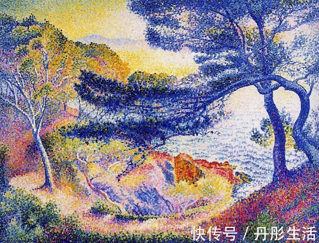点彩|新印象派中,色调最生动,色阶最耀眼的点彩画家!