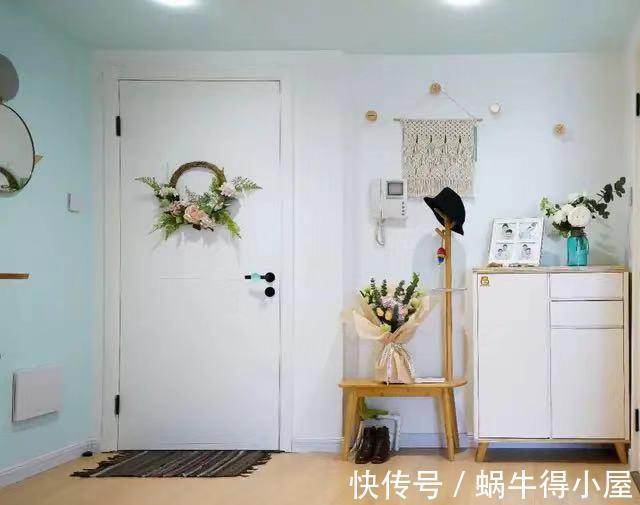 楼梯|28平米小复式，全屋配色太漂亮了，简单清爽又温馨，梦想中的家