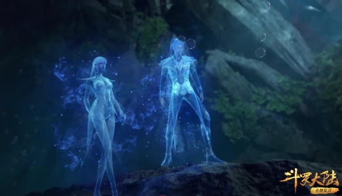 邪魔|斗罗大陆:唐三小白携手对抗邪魔虎鲸,小舞呆萌的表情似痴儿