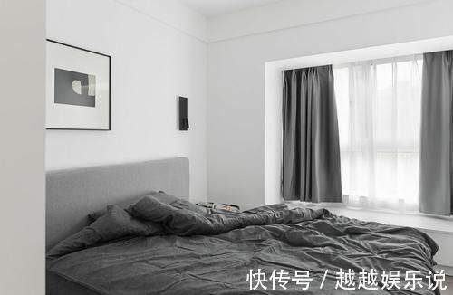 缩小|为追求极简，她坚持不安装门窗套，全屋骨子里都透着干净！