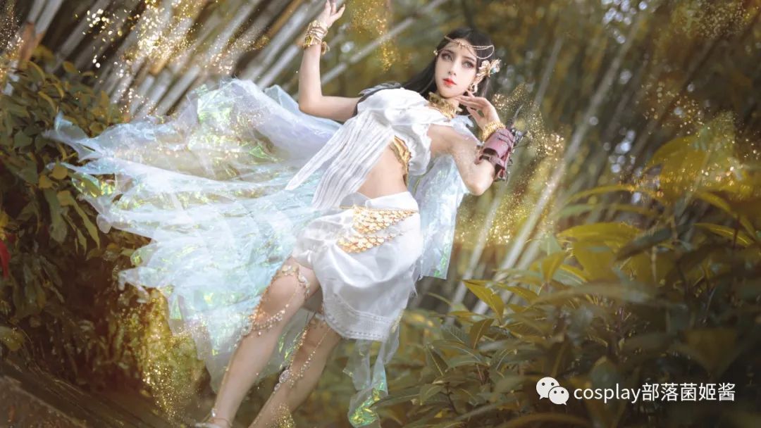 cos:永劫无间迦南cos正片@奶狮