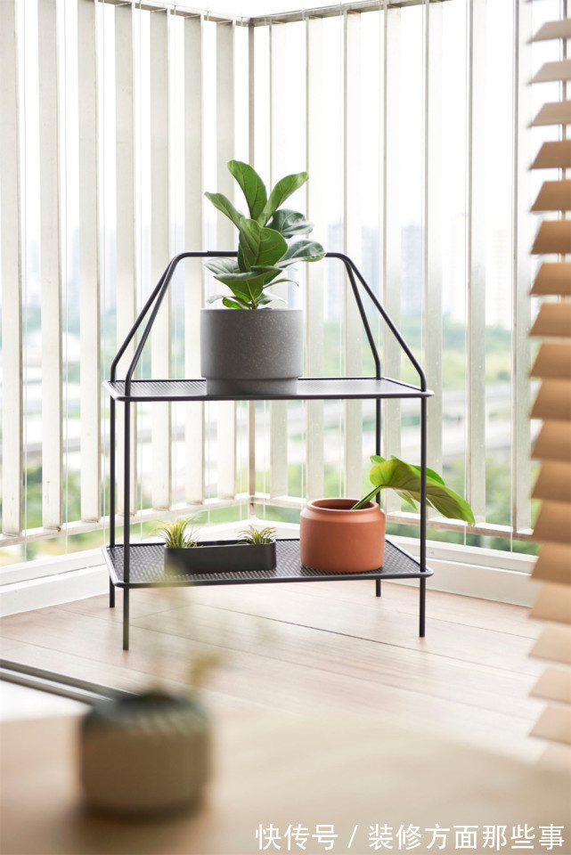 餐厅|96平 ?? 客厅和餐厅结合简单又简洁,还有一个孩简易游乐园