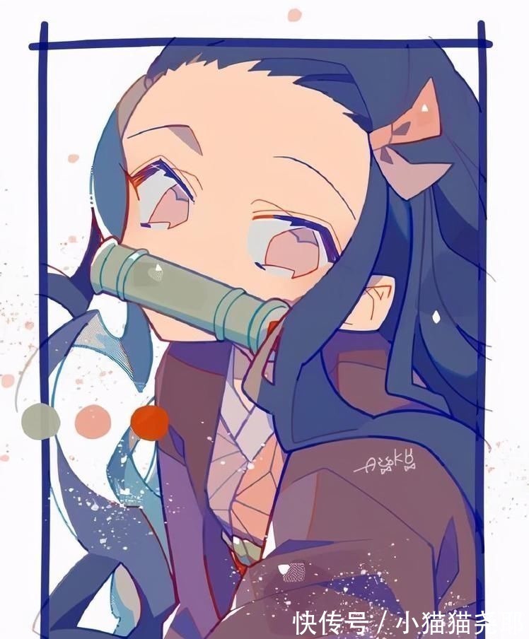 炭治郎|鬼灭之刃:Q萌头像,师兄与蝴蝶的情头很甜蜜,可惜其中有个叛徒