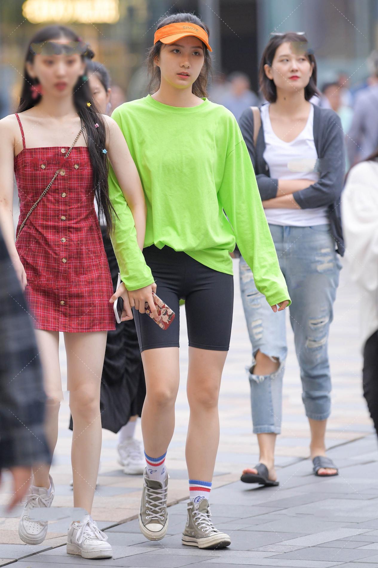 五分裤|高个子女生, 用五分裤搭配出又帅又A的感觉