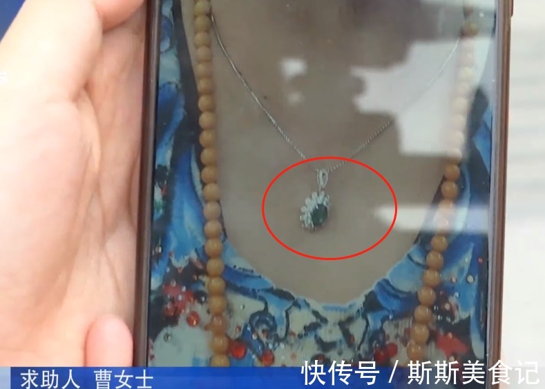 祖母绿 9万多万买的项链,只带了2次宝石就丢了,是人为还是质量问题?