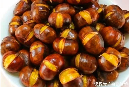 原来板栗壳难剥是用错水，学会这个方法，去皮干净不伤手