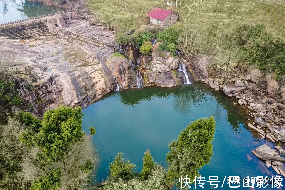 溪流|四川达州：峡谷溪流瀑布竹林怪石梯田 原生态风景值得开发利用