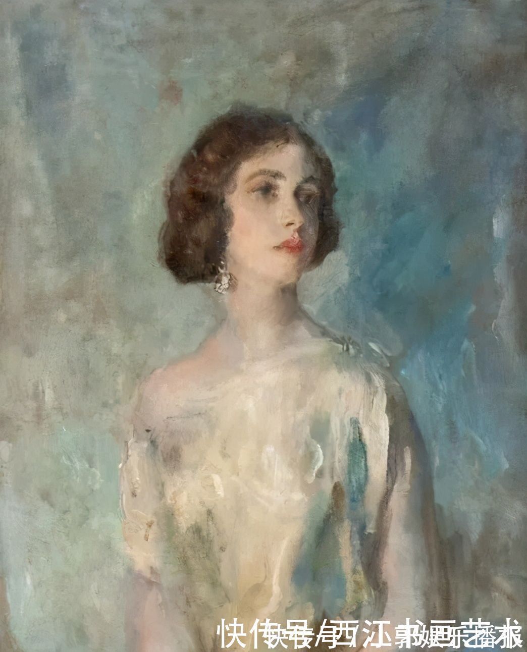 麦克沃伊&有质感的水彩肖像:英国画家亚瑟.麦克沃伊作品选