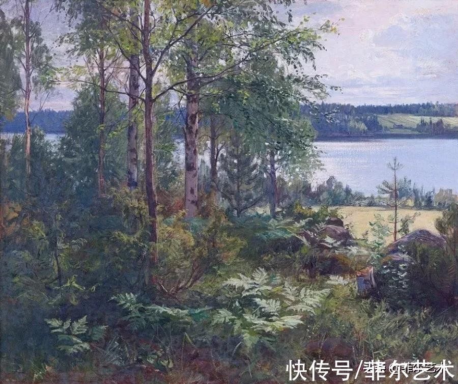 丹尼尔$芬兰第一代女性艺术家之一,艾琳·丹尼尔森的油画作品欣赏