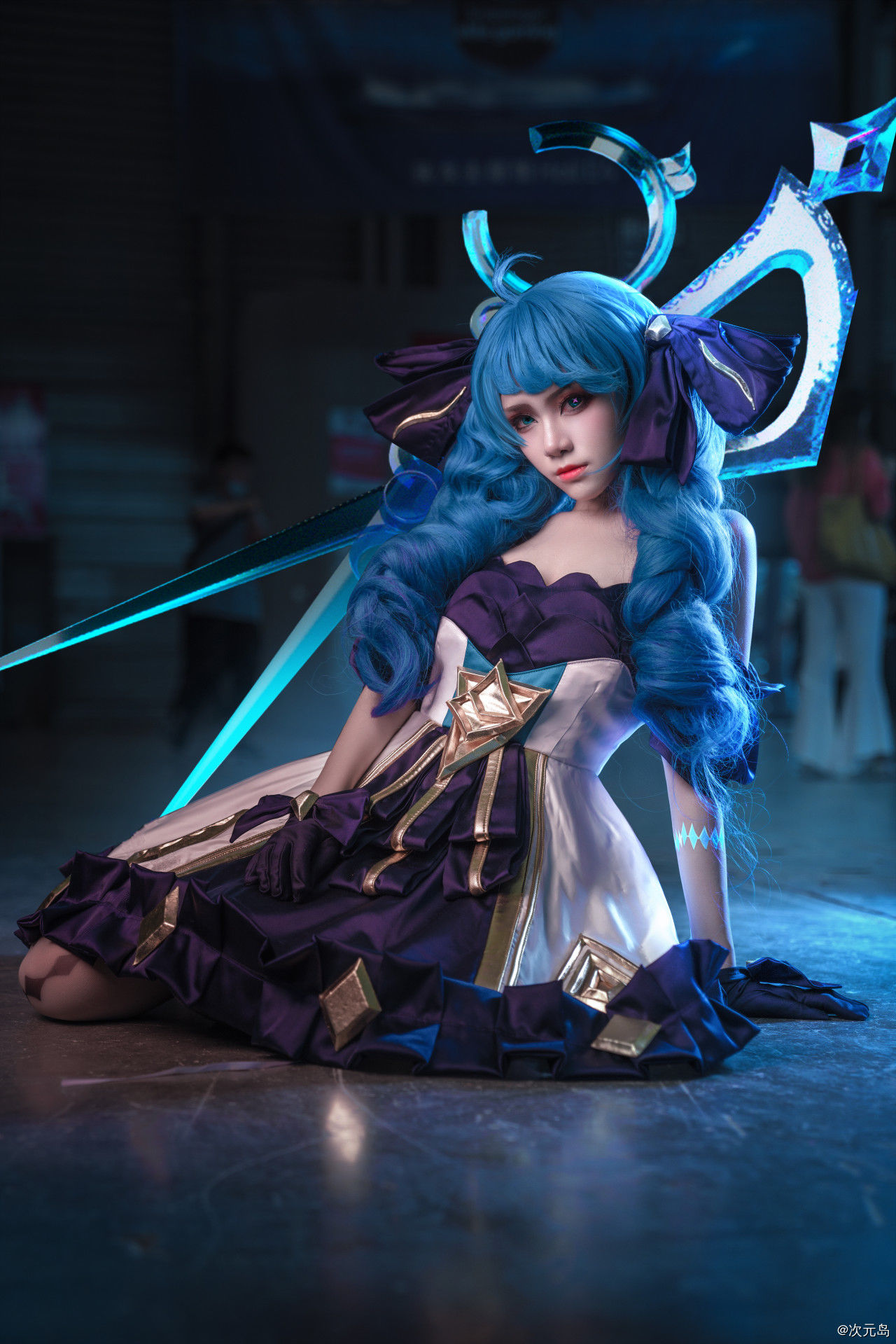 英雄联盟|【COS场照】英雄联盟 灵罗娃娃 格温cosplay