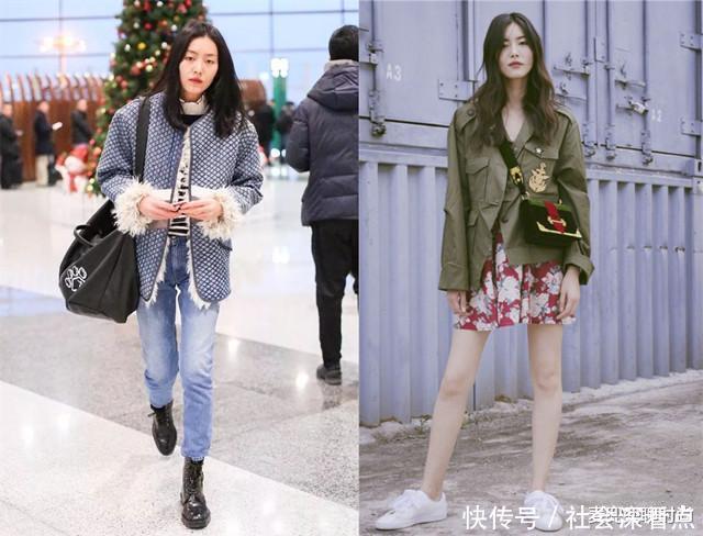 搭配也可以|有肚子的女人别再“塞衣角”了!学刘雯这样来“叠”,时髦真显瘦