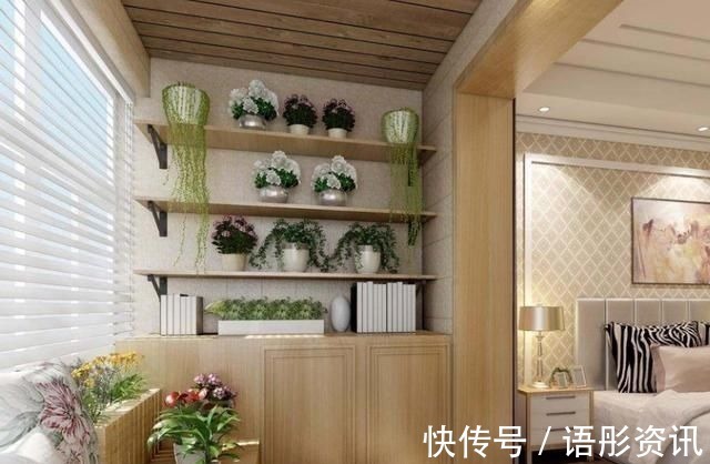 景观台|头一次见阳台这么装修,既可以晾衣服又能当景观台,感叹太聪明了