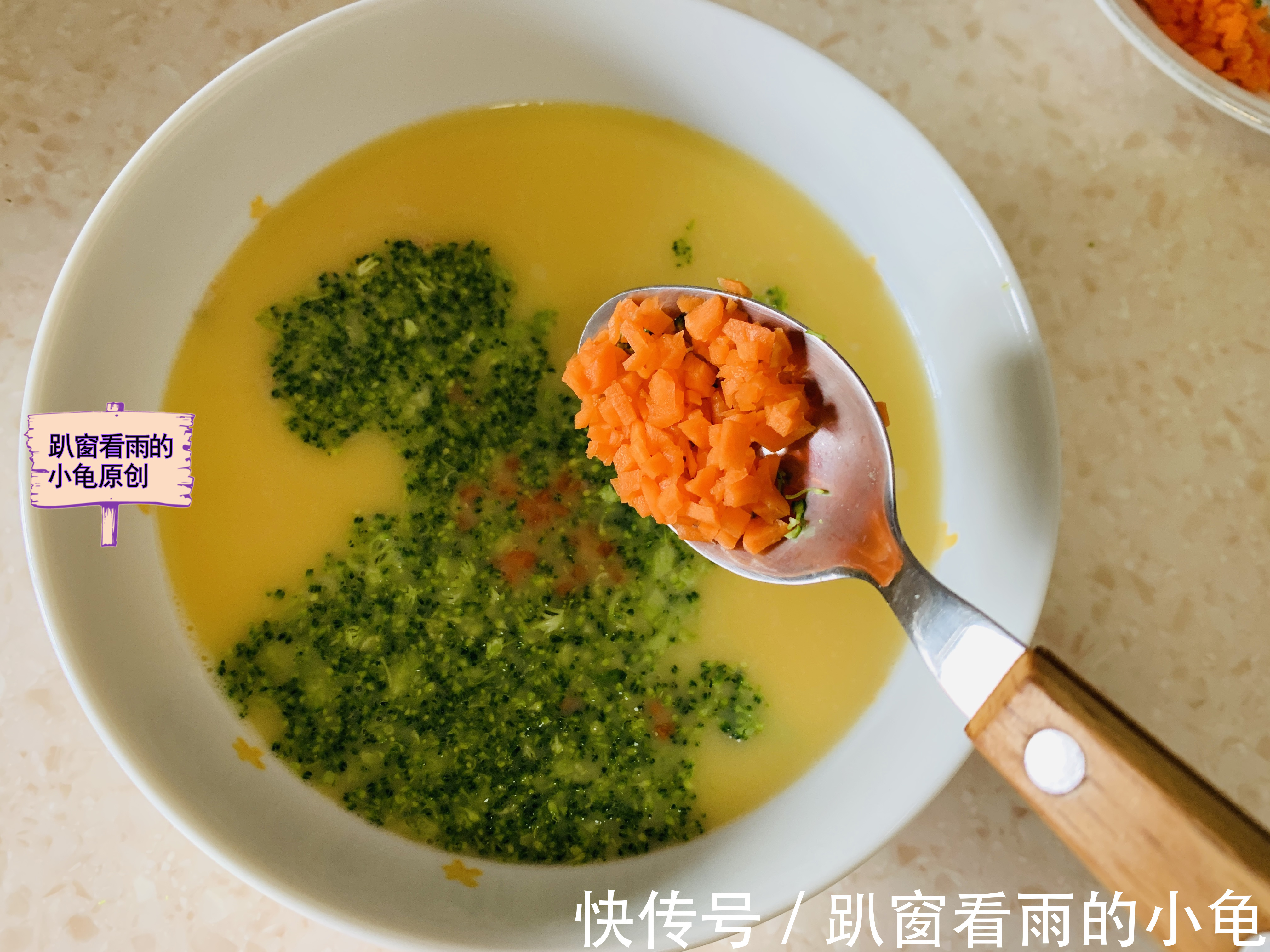 早餐|孩子长身体，早餐别将就，鸡蛋蔬菜巧搭配，一蒸一煎，营养又解馋