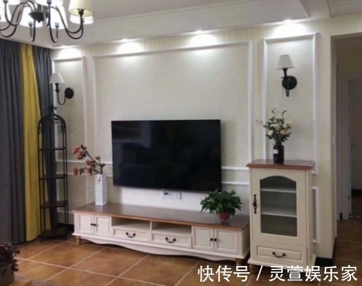 石膏线|还用大理石装饰电视墙试试这样设计,美观耐看,轻松省一半预算