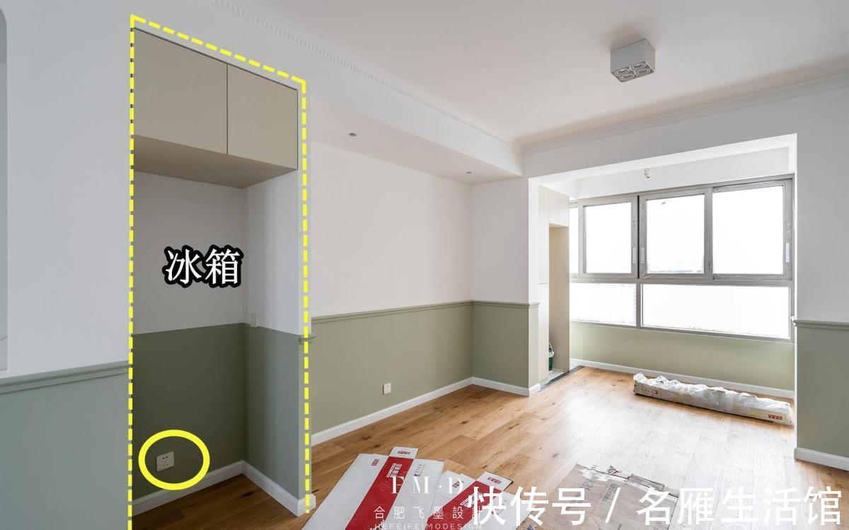 收纳|冰箱内嵌式与餐边柜组合,如今正流行,省空间、多收纳,完美设计