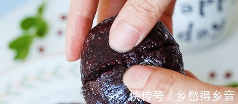 tips|今日食谱~【紫米牛肉团】!