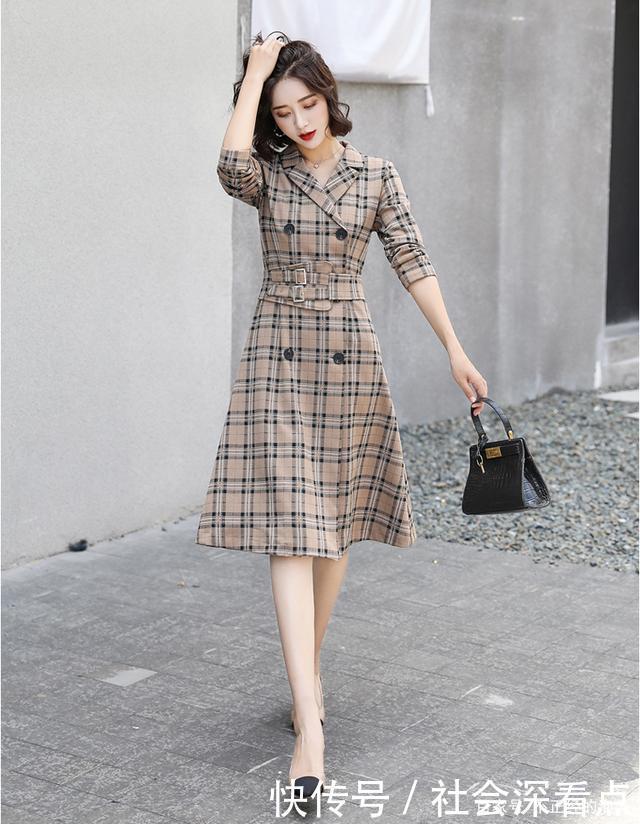 时尚|气质出众的女人,穿搭越讲究!瞧这秋裙,时髦精致,更显女人味