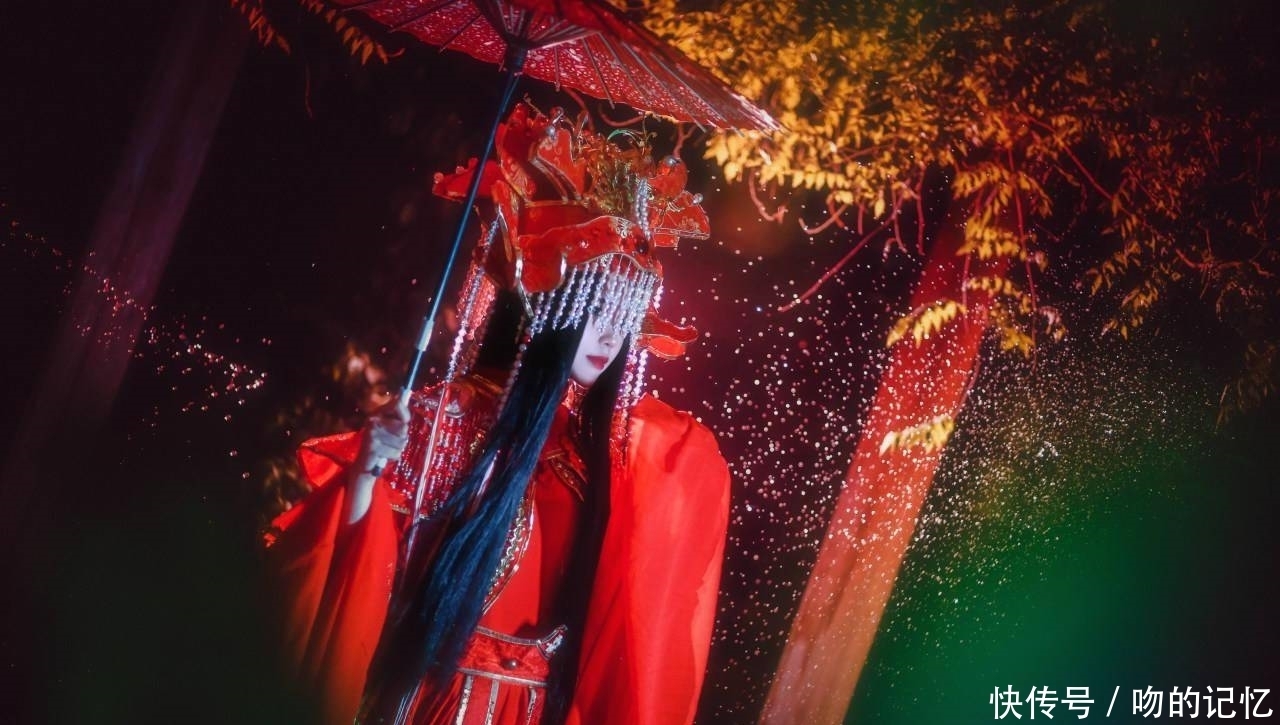 爱染|霹雳布袋戏怨红灯·爱染嫇娘cosplay