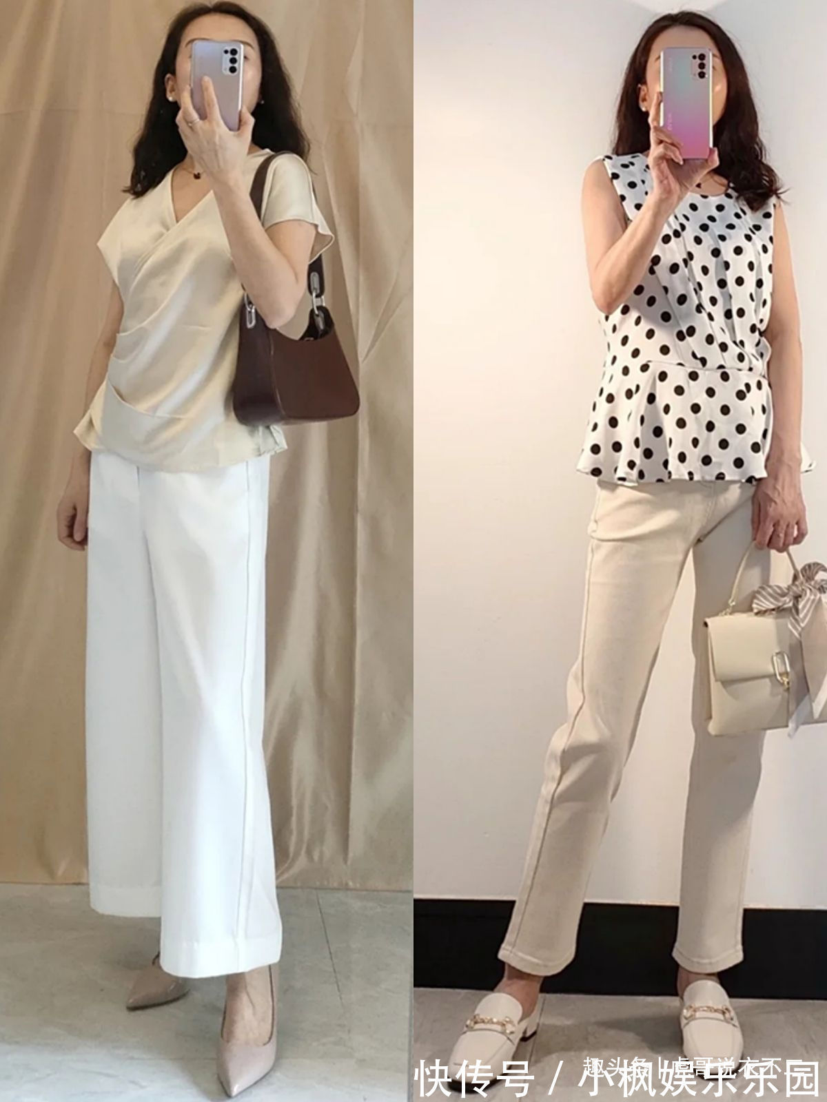 优雅|白裤子配什么上衣才优雅?夏季建议50岁女人配这几种,高级又大气