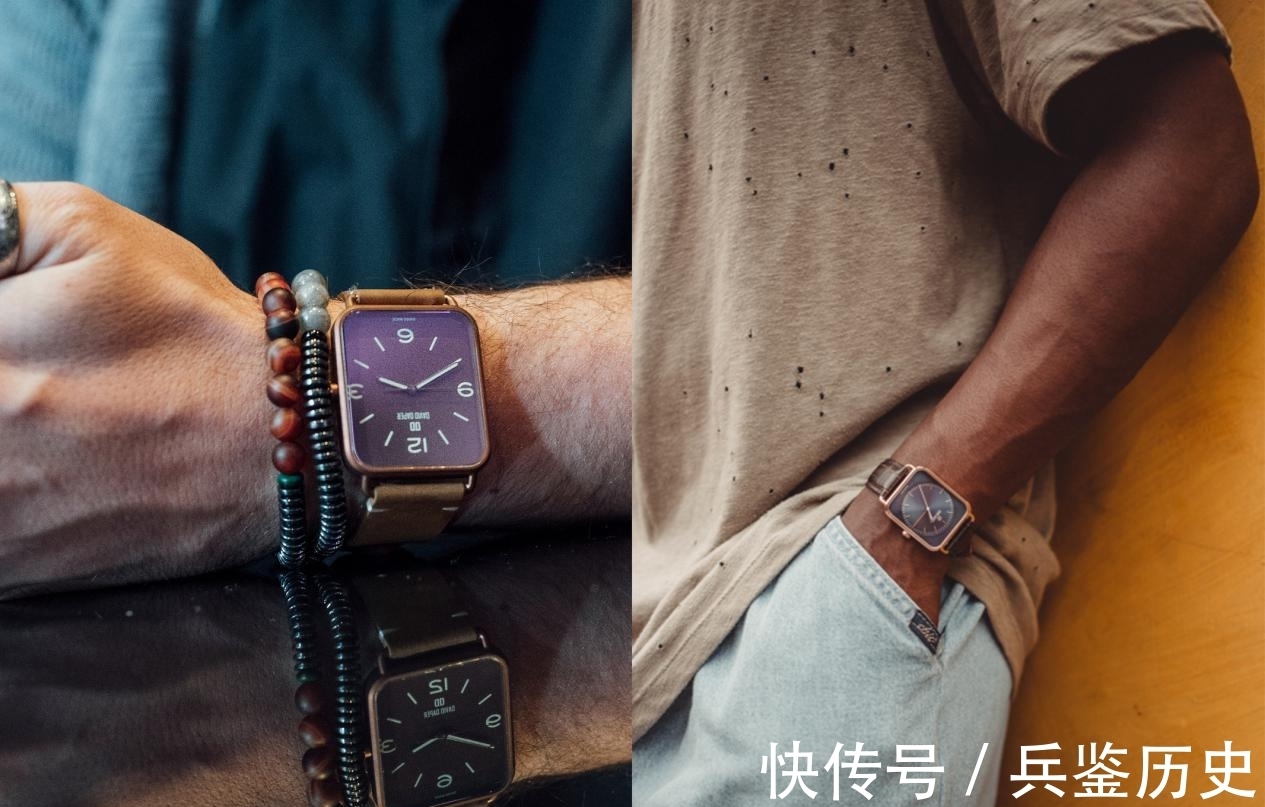 marc DAVID DAPER 这个火遍欧美的潮牌手表来了!