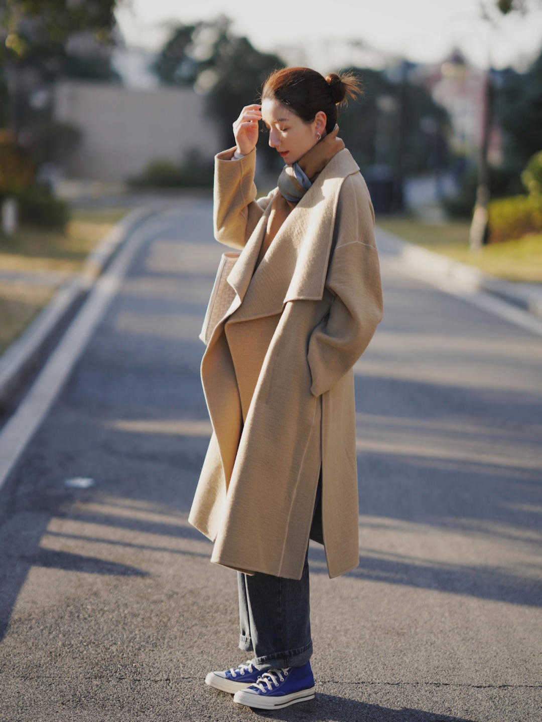 裤子|40+女人保暖重要,秋冬就要选加绒款裤子,时尚保暖同时兼顾