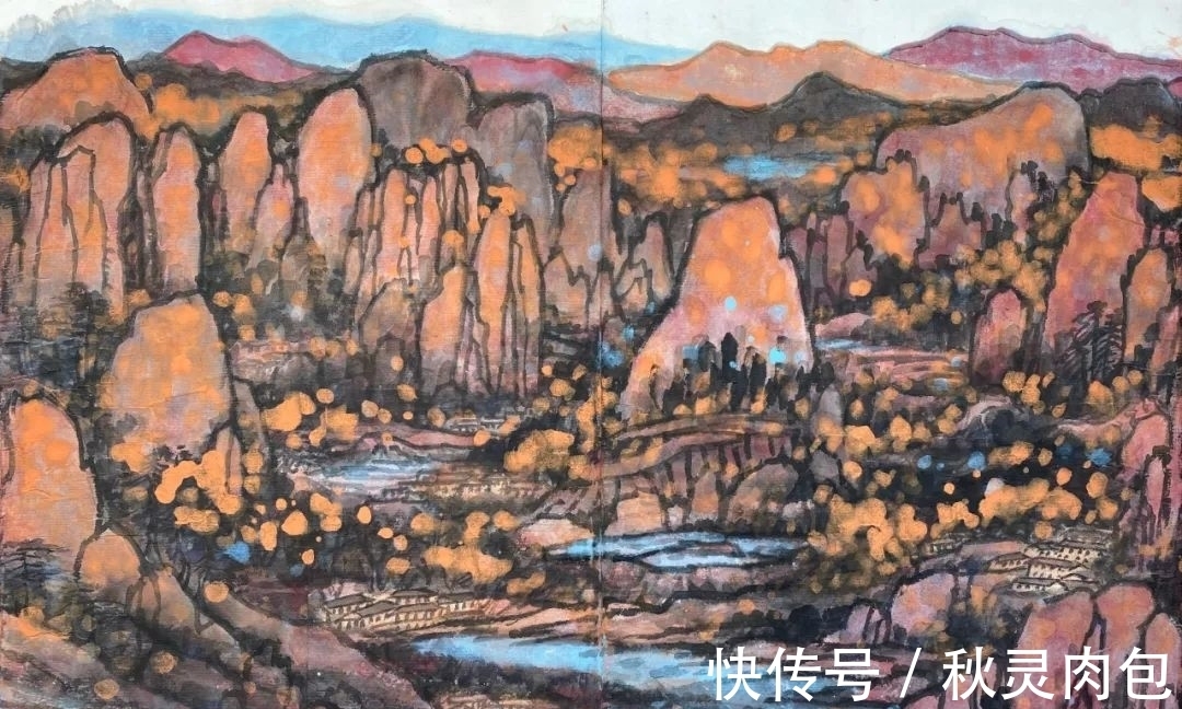 黄宾虹!水墨诗意——任海荣山水画艺术品鉴