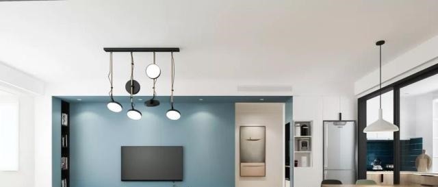 书房|110平三房户型,装修成现代北欧风还带一个大大的衣帽间!