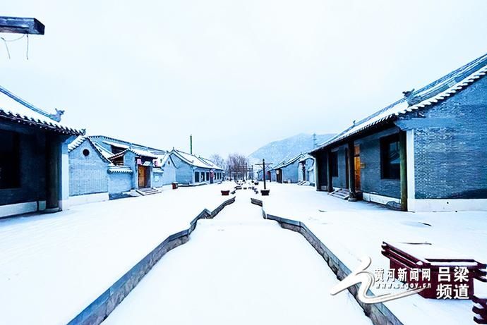 雪景|离石：千年里雪景 美不胜收_黄河新闻网