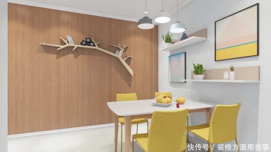 户型|不改户型不切墙，58m21室2厅，一抹淡蓝让北欧小家有了灵气