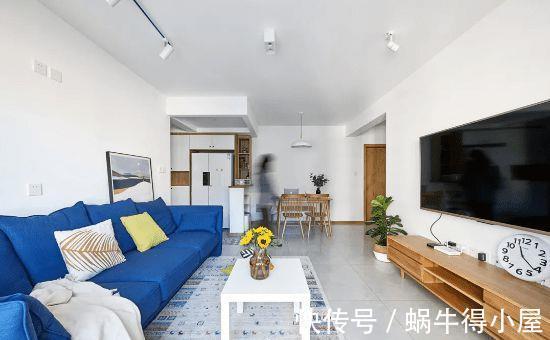 玄关|85㎡采光0分小黑屋,完美蜕变3室2厅敞亮房!舒适的成功改造