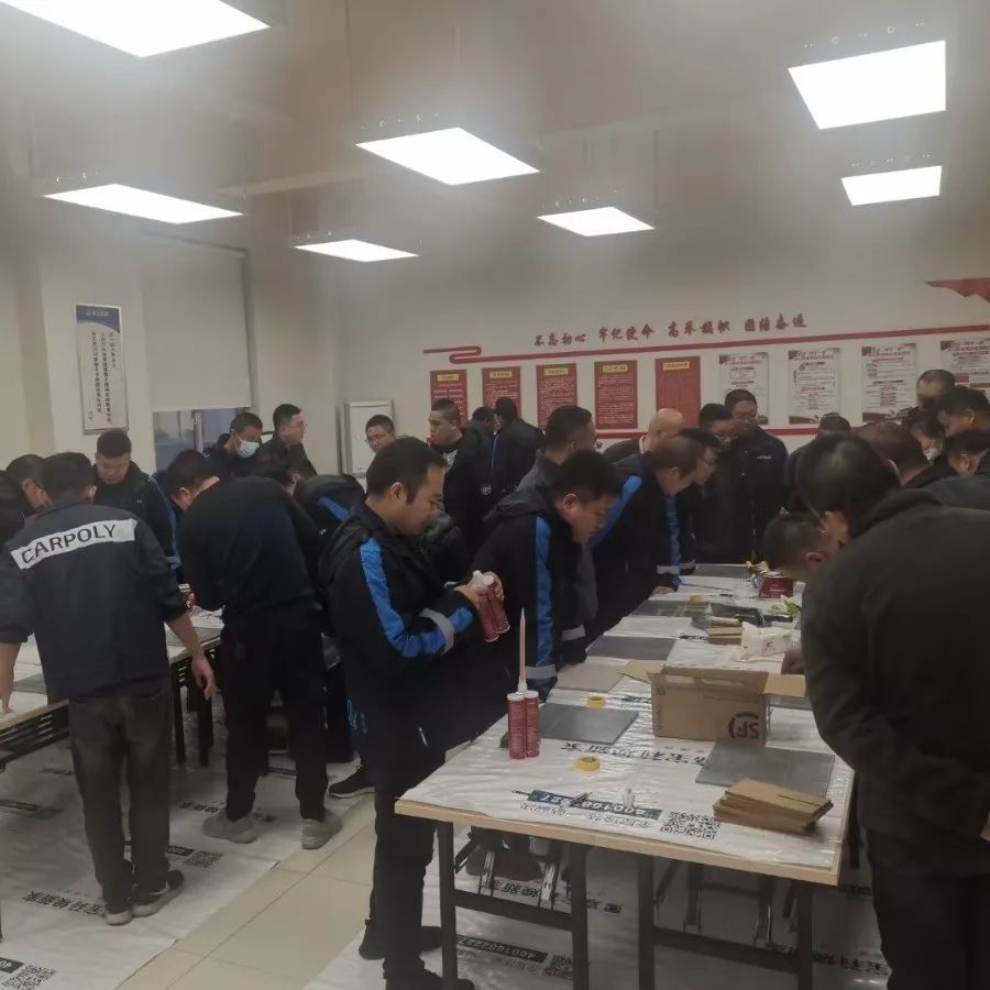 项目部|学好标准化施工流程打造嘉宝莉高质量美缝施工团队