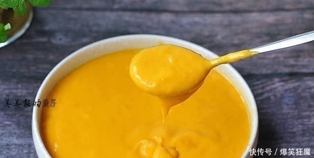 南瓜泥|比豆浆好吃,比煮粥简单,早上吃它最省事,浓香滋润,吃撑啦
