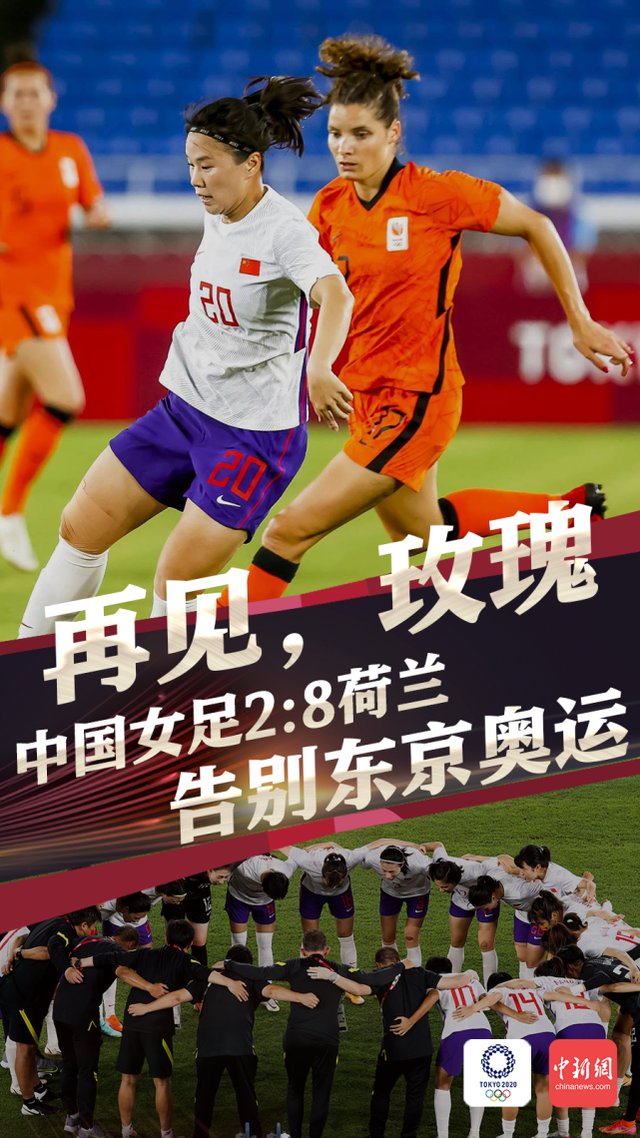 2 8負於荷蘭 中國女足告別東京奧運會 中國熱點