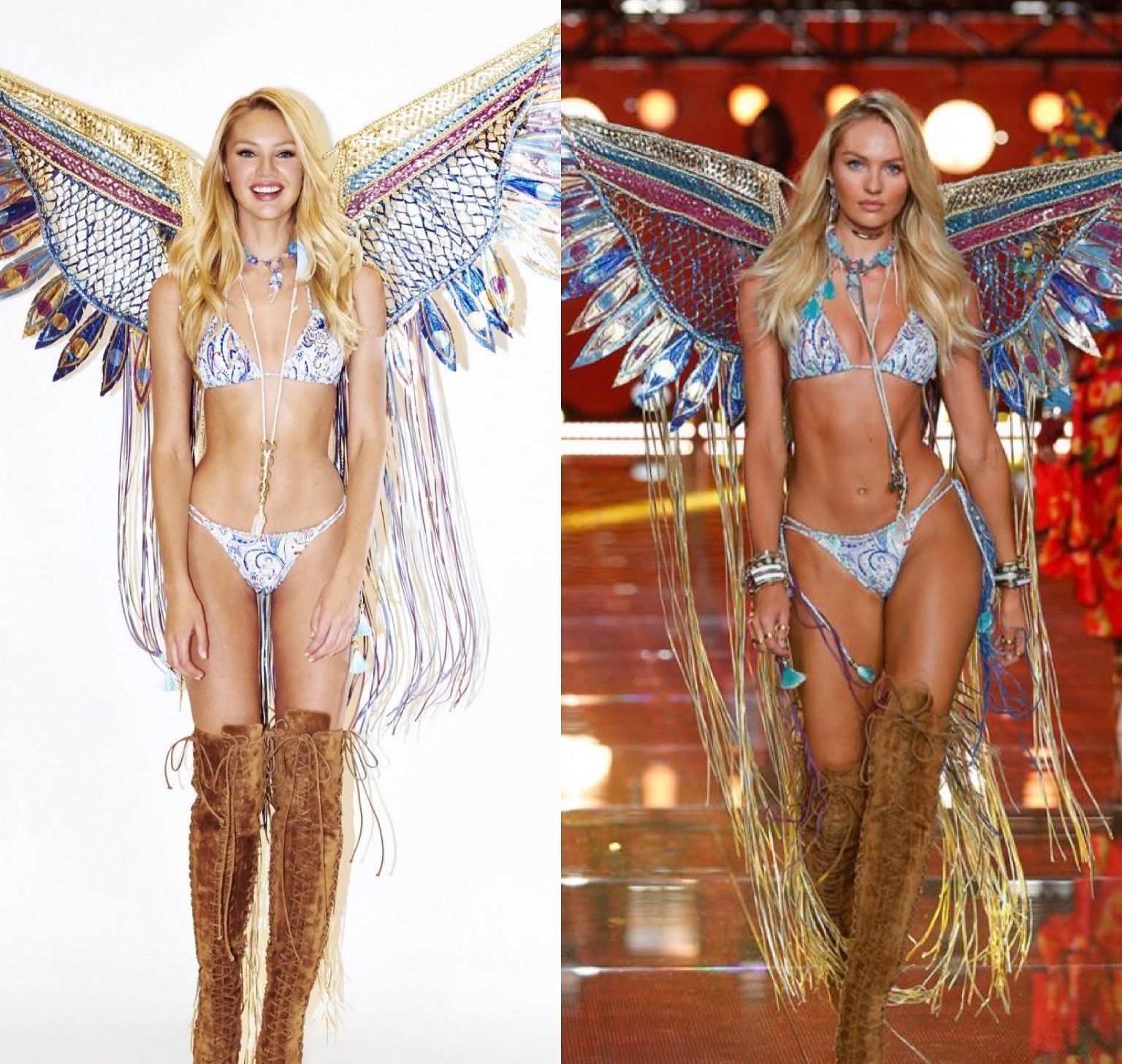 维密大秀试装照来袭维密天使素颜试穿内衣秀服,竟比大秀还好看