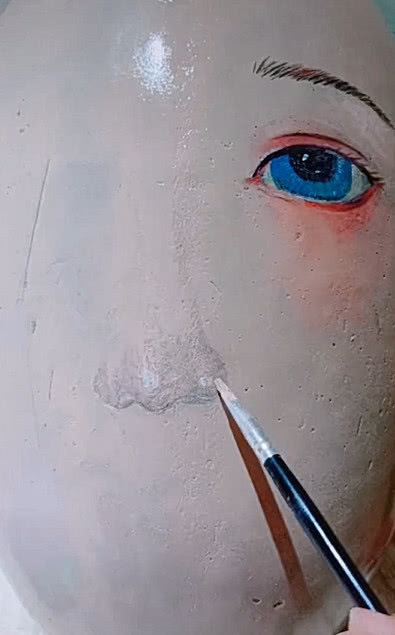 小姐姐#美术生终于对西瓜下手了,过程一脸懵,结果美翻天!