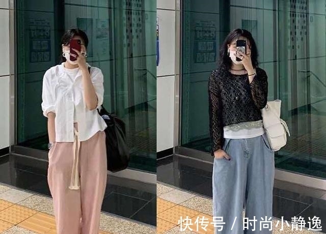 鞋子|穿阔腿裤时,一定要这样搭,记住3点“穿搭秘诀”,以前全穿错了