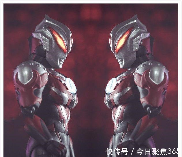 暗黑|黑化欧布奥特曼竟然也藏着两种形态,暗黑欧布的指示器呈现暗红色